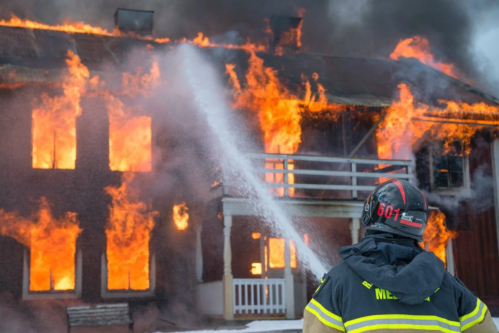 fire damage restoration